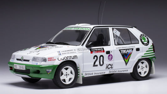 Ixo Model - SKODA FELICIA KIT CAR N.20 RAC RALLY 1995 BLOMQVIST/MELANDER 1:18 - Cod. 18RMC147