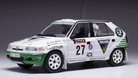 Ixo Model - SKODA FELICIA KIT CAR N.27 RAC RALLY 1995 SIBERA/GROSS 1:18 - Cod. 18RMC148