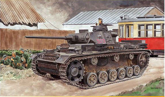 Dragon - PZ. KPFW.III AUSF.J SMART KIT 1:35 - Cod. D6394