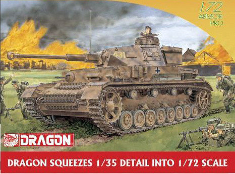 Dragon - PZ.KPFW IV AUSF.F2 KIT 1:72 - Cod. D7359