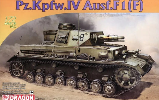 Dragon - PZ.KPFW.IV AUSF.F1 (F) KIT 1:72 - Cod. D7609