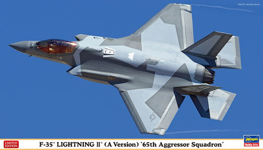 Hasegawa - F-35 LIGHTNING II (A VERSION) 65th AGGRESSOR SQUADRON KIT 1:72 - Cod. HA02420
