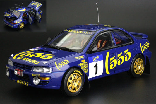 Sunstar - SUBARU IMPREZA 555 N.1 WINNER HONG KONG 1994 BOUME/SIRCOMBE 1:18 - Cod. SS5525