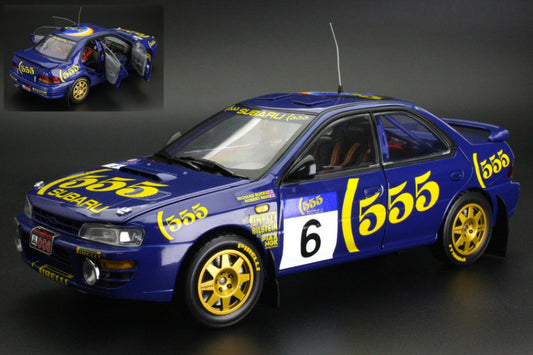 Sunstar - SUBARU IMPREZA 555 N.6 HK-BEJING RALLY 1994 BURNS/REID 1:18 - Cod. SS5526