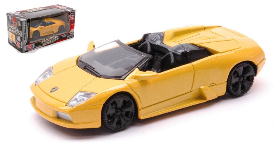 Motormax - LAMBORGHINI MURCIELAGO ROADSTER YELLOW 1:43 - Cod. MTM4062