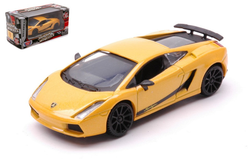 Motormax - LAMBORGHINI GALLARDO SUPERLEGGERA YELLOW 1:43 - Cod. MTM4067