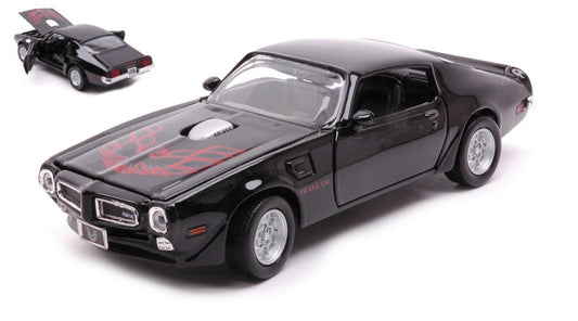 Motormax - PONTIAC FIREBIRD 1973 BLACK 1:24 - Cod. MTM73243BK