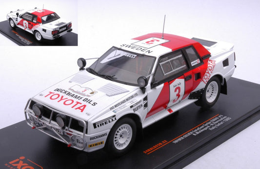 Ixo Model - TOYOTA CELICA TWINCAM TURBO N.3 SAFARI RALLY 1985 WALDEG./THORSZ.1:24 - Cod. 24RAL025B