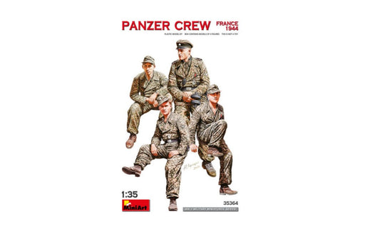 Miniart - PANZER CREW FRANCE 1944 KIT 1:35 - Cod. MIN35364
