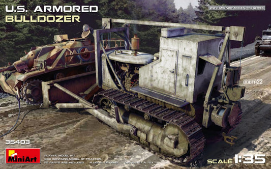 Miniart - U.S. ARMORED BULLDOZER KIT 1:35 - Cod. MIN35403