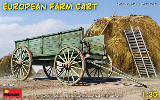 Miniart - EUROPEAN FARM CART KIT 1:35 - Cod. MIN35642