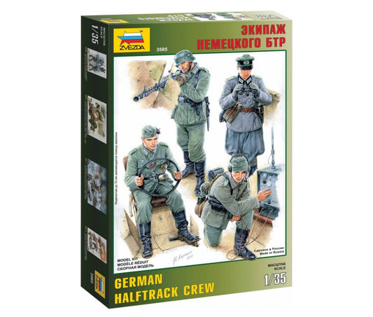 Zvezda - GERMAN HALFTRACK CREW KIT 1:35 - Cod. Z3585