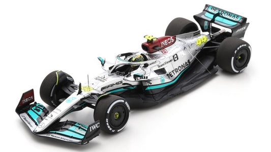 Spark Model - MERCEDES F1 W13 LEWIS HAMILTON 2022 N.44 2nd FRENCH GP 1:43 - Cod. S8542