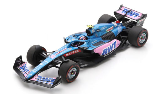 Spark Model - ALPINE A522 ESTEBAN OCON 2022 N.31 MIAMI GP W/ACRILIC COVER 1:18 - Cod. 18S751