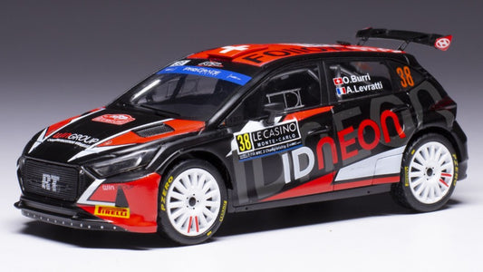 Ixo Model - HYUNDAI i20 N WRC2 N.38 RALLY MONTE CARLO 2023 BURRI/LEVRATTI 1:43 - Cod. RAM891