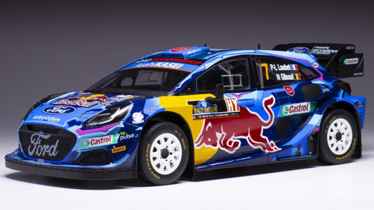 Ixo Model - FORD PUMA WRC N.7 RALLY SWEDEN 2023 LOUBET/GILSOUL 1:18 - Cod. 18RMC154B