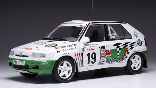 Ixo Model - SKODA FELICIA KIT CAR N.19 TOUR DE CORSE 1995 SIBERA/GROSS 1:18 - Cod. 18RMC149B