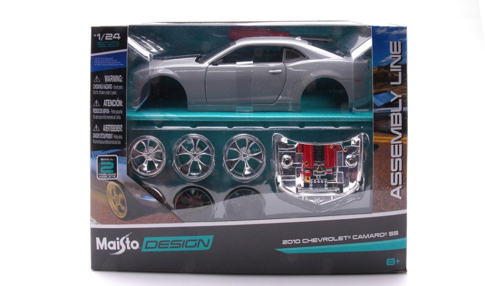 Maisto - CHEVROLET CAMARO SS 2010 GREY KIT 1:24 - Cod. MI39361G