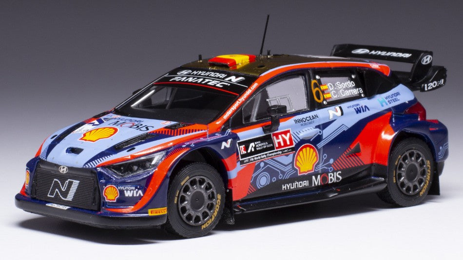 Ixo Model - HYUNDAI i20 N WRC N.6 ACROPOLIS RALLY 2022 SORDO/CARRERA 1:43 - Cod. RAM869