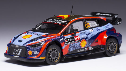 Ixo Model - HYUNDAI i20 N WRC N.6 ACROPOLIS RALLY 2022 SORDO/CARRERA 1:43 - Cod. RAM869