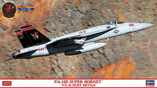 Hasegawa - FA-18E SUPER HORNET VX-31 DUST DEVILS KIT 1:72 - Cod. HA02424