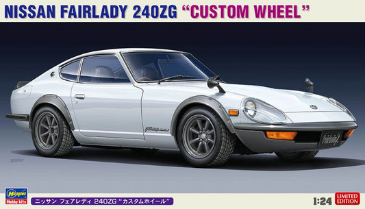 Hasegawa - NISSAN FAIRLADY 240 ZG CUSTOM WHEEL KIT 1:24 - Cod. HA20618