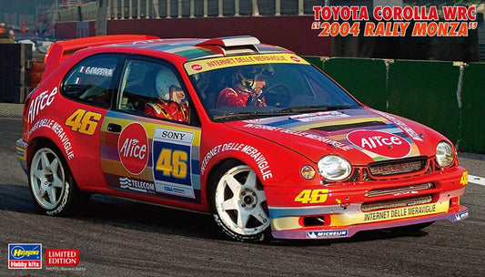 Hasegawa - TOYOTA COROLLA WRC 2004 RALLY MONZA KIT 1:24 - Cod. HA20619