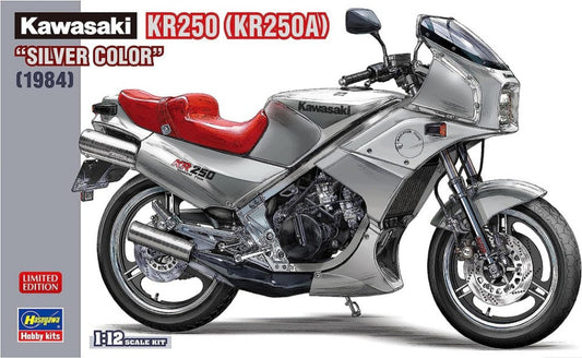 Hasegawa - KAWASAKI KR250 SILVER COLOR KIT 1:12 - Cod. HA21747