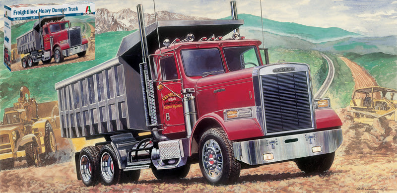 Italeri - FREIGHTLINER HEAVY DUMPER TRUCK KIT 1:24 - Cod. IT3783