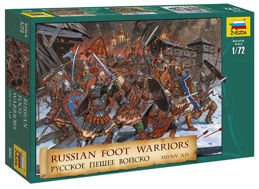 Zvezda - RUSSIAN FOOT WARRIORS KIT 1:72 - Cod. Z8062