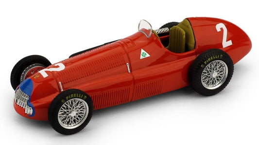 Brumm - ALFA ROMEO NINO FARINA 1950 N.2 WINNER G.BRITAIN GP 1:43 - Cod. BM0036B