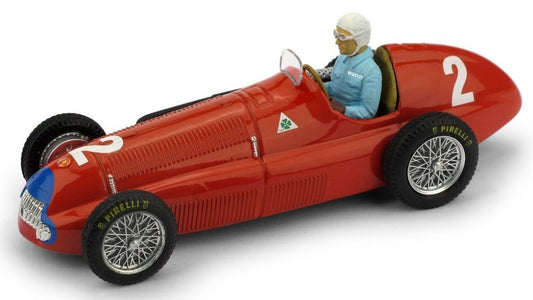 Brumm - ALFA ROMEO 158 NINO FARINA 1950 N.2 WINNER G.BRITAIN GP WORLD CHAMP.1:43 - Cod. BM0036BCH