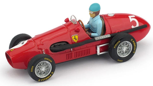 Brumm - FERRARI 500 F2 ALBERTO ASCARI 1953 N.5 WINNER BRITISH GP W/PILOTE 1:43 - Cod. BM0044CH