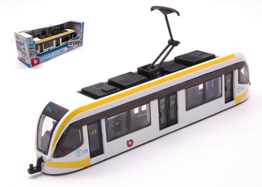 Burago - INTERCITY TRAM YELLOW cm 19 - Cod. BU32105Y