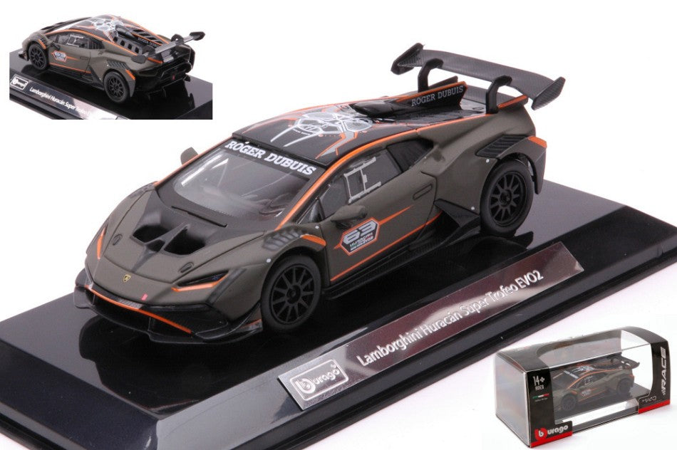 Burago - LAMBORGHINI HURACAN SUPER TROFEO EVO2 N.63 1:43 - Cod. BU38305