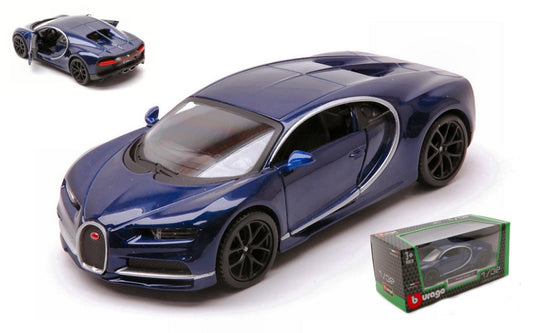 Burago - BUGATTI CHIRON BLUE 1:32 - Cod. BU43060