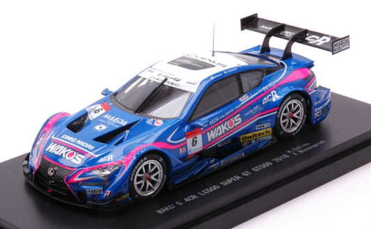 Ebbro - WAKO'S 4CR LC500 N.6 SUPER GT500 2018 K.OSHIMA-F.ROSENQVIST 1:43 - Cod. EB45615