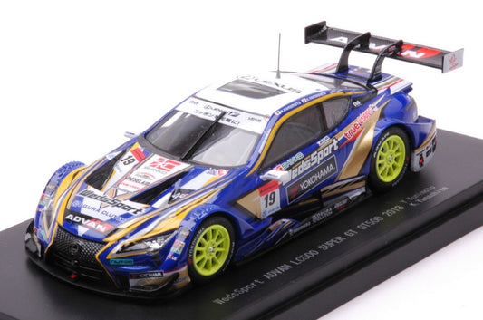 Ebbro - WedsSport ADVAN LC500 N.19 SUPER GT500 2018 Y.KUNIMOTO-K.YAMASHITA 1:43 - Cod. EB45617