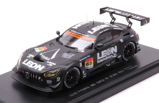 Ebbro - LEON PYRAMID AMG N.65 SUPER GT300 2021 N.GAMOU-T.SUGANAMI 1:43 - Cod. EB45797