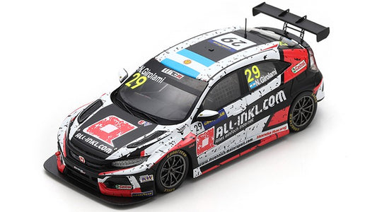 Spark Model - HONDA CIVIC TCR N.29 WINNER RACE 1 ZOLDER 2020 NESTOR GIROLAMI 1:43 - Cod. S8966
