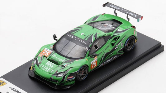 Looksmart - FERRARI 488 GTE EVO IRON LYNX N.75 LM 2022 EHRET/HOOK/VARRONE 1:43 - Cod. LSLM151