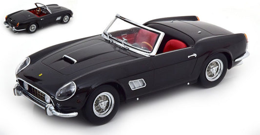 Kk Scale - FERRARI 250 GT CALIFORNIA SPYDER 1960 BLACK 1:18 - Cod. KKDC181043