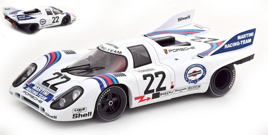 Kk Scale - PORSCHE 917K N.22 WINNER 24 H LE MANS 1971 MARKO-VAN LENNEP 1:18 - Cod. KKDC181262