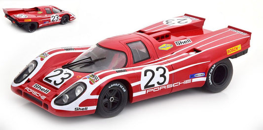 Kk Scale - PORSCHE 917K N.23 WINNER 24 H LE MANS 1970 HERMANN-ATTWOOD 1:18 - Cod. KKDC181261