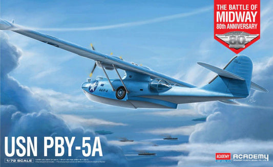 Academy - USN PBY-5A THE BATTLE OF MIDWAY 80th ANNIVERSARY KIT 1:72 - Cod. ACD12573