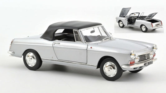 Norev - PEUGEOT 404 CABRIOLET 1967 SILVER 1:18 - Cod. NV184835