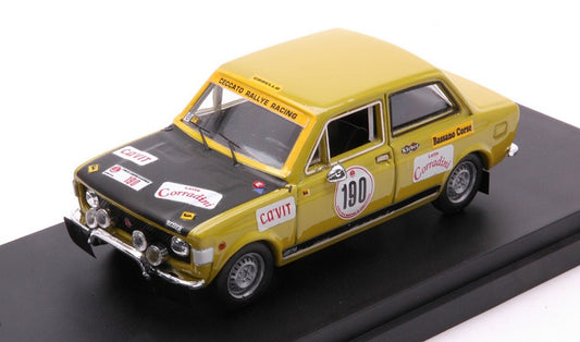 Rio - FIAT 128 RALLY N.190 RALLY SAN MARTINO DI CASTROZZA 1972 A.BETTEGA 1:43 - Cod. RI4695