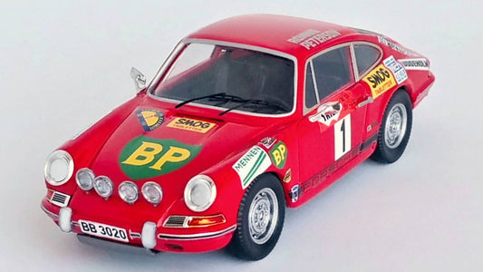 Trofeu - PORSCHE 911 L SWEDISH RALLY 1970 PETERSON/SVEDBERG 1:43 - Cod. TFDSN108