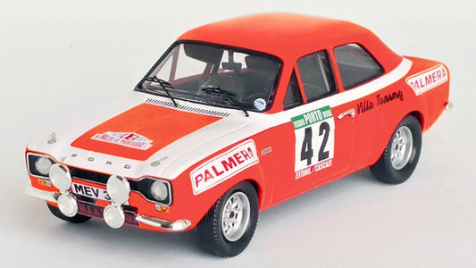 Trofeu - FORD ESCORT MK1 PORTUGAL RALLY 1975 LEZAMA/ARNAIZ 1:43 - Cod. TFRRAL126