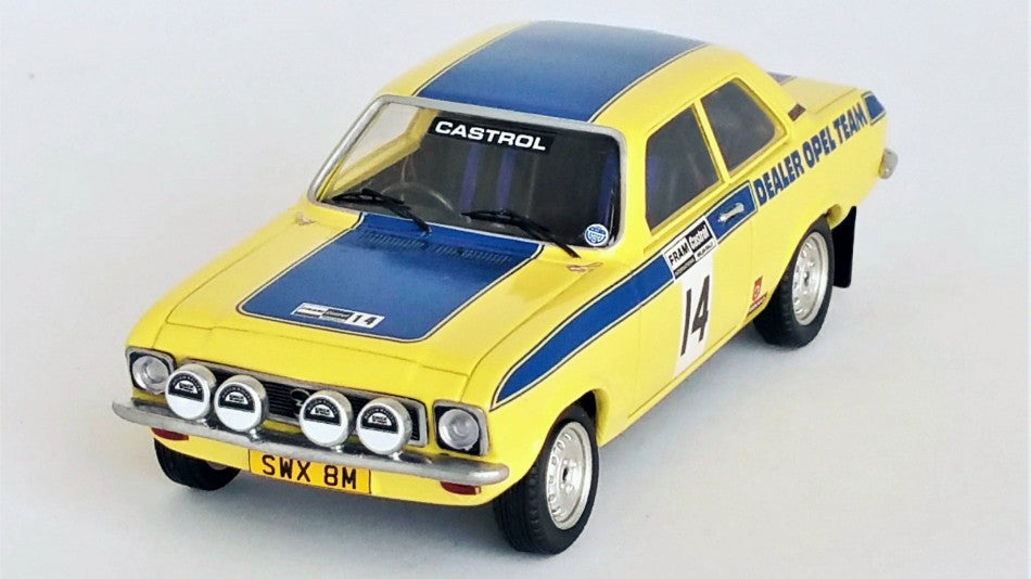 Trofeu - OPEL ASCONA WELSH RALLY 1974 BROOKES/HUDSON-EVANS 1:43 - Cod. TFDSN110